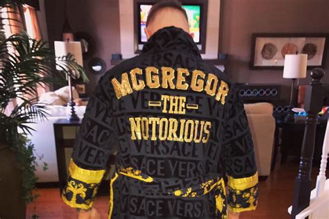 mcgregor versace robe|It’s no ‘F.